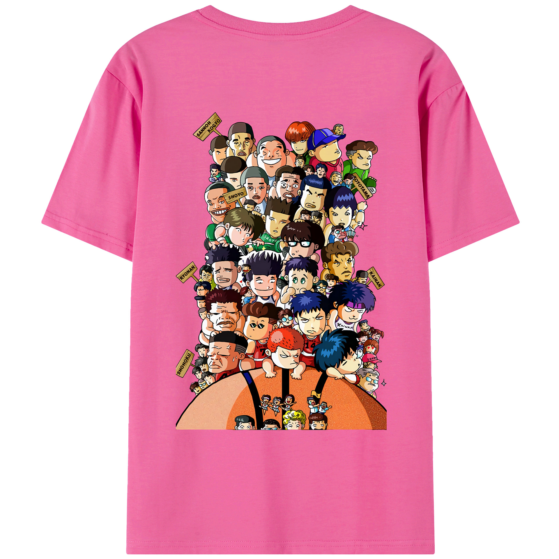 （画像用） SLAM DUNK／スラムダンク レディース半袖Tシャツ(バックプリント)